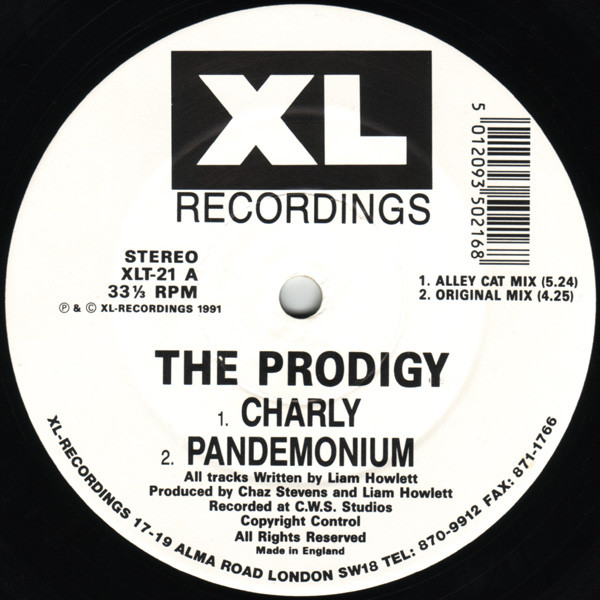 The Prodigy - Charly | XL Recordings (XLT 21) - 3 The Prodigy - Charly | XL Recordings (XLT 21) - 3