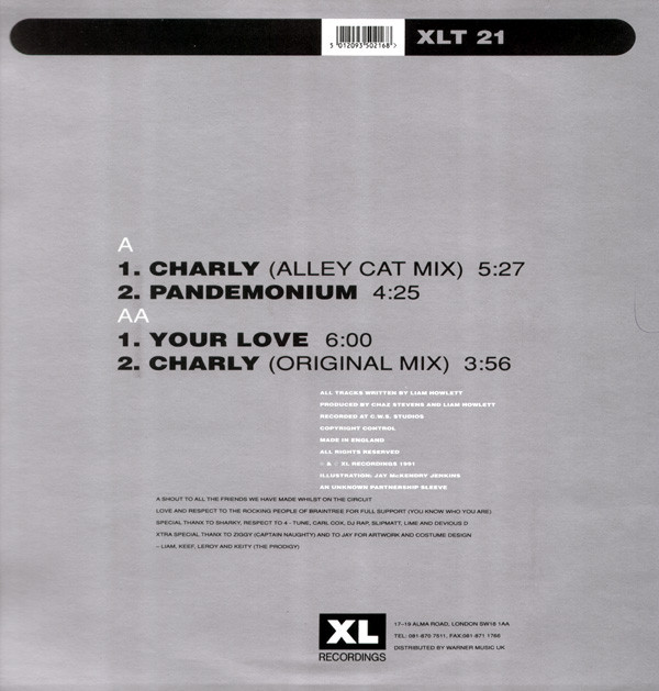 The Prodigy - Charly | XL Recordings (XLT 21) - 2 The Prodigy - Charly | XL Recordings (XLT 21) - 2