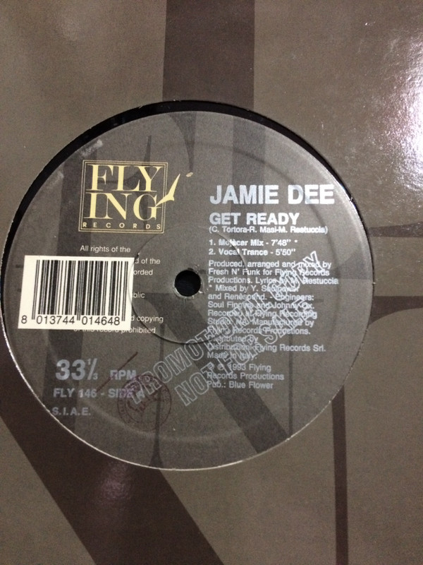 Jamie Dee - Get Ready | Flying Records (FLY 146) - 2