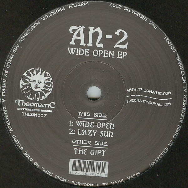 AN-2 - Wide Open EP | Theomatic (THEOM007)