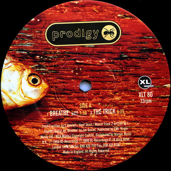 The Prodigy - Breathe | XL Recordings (XLT 80) - 4 The Prodigy - Breathe | XL Recordings (XLT 80) - 4
