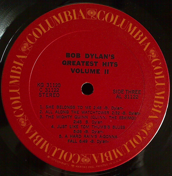 Bob Dylan's Greatest Hits Volume II