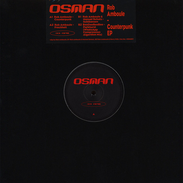 Rob Amboule - Counterpunk EP | OSMAN (OSM001) - main