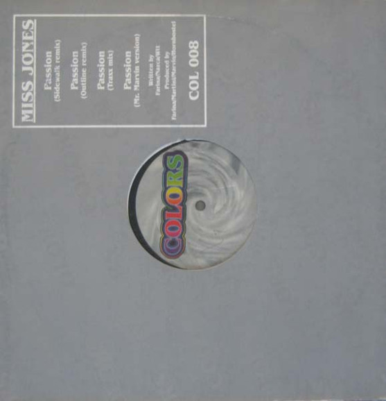 Miss Jones - Passion | Colors (COL 008) - main Miss Jones - Passion | Colors (COL 008) - main