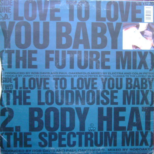 Bali - Love To Love You Baby | Circa (YRT 26) - 2
