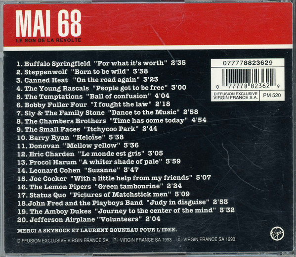 Various - Mai 68 Le Son De La Révolte | Virgin (882362) - 2 Various - Mai 68 Le Son De La Révolte | Virgin (882362) - 2
