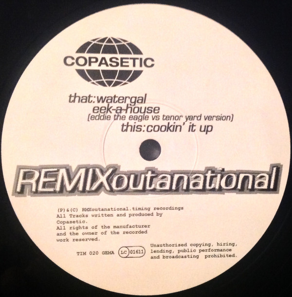 Copasetic - Watergal | Timing Recordings (TIM020) - main