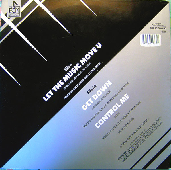 Raze - Let The Music Move U | BCM Records (B.C. 12-2008-40) - 4 Raze - Let The Music Move U | BCM Records (B.C. 12-2008-40) - 4