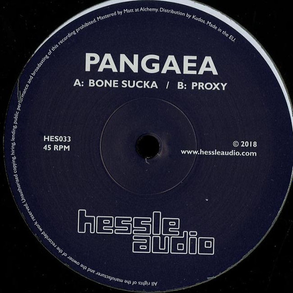 Pangaea - Bone Sucka | Hessle Audio (HES033) - main