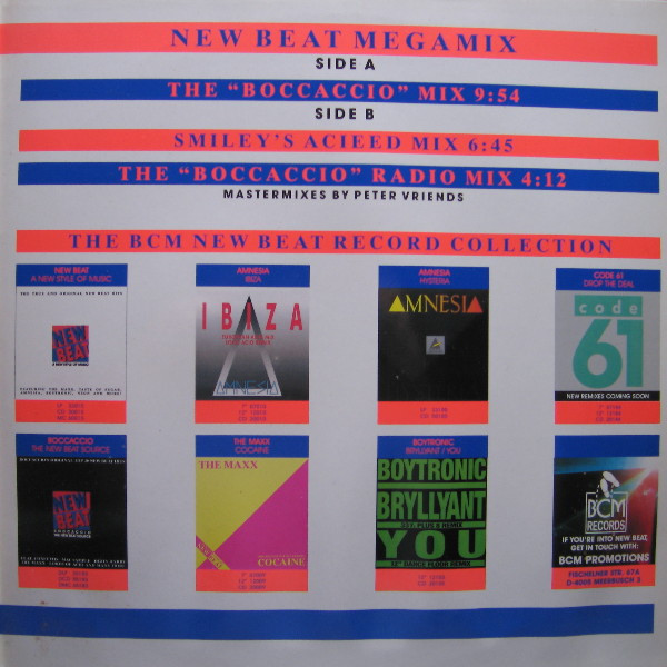 Various - New Beat Megamix | BCM Records (BCM 36181) - 3