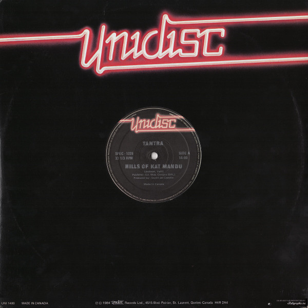 Tantra / Various - Hills Of Kat Mandu / 40 Minutes Of Hot Platers | Unidisc (SPEC-1229) - 3 Tantra / Various - Hills Of Kat Mandu / 40 Minutes Of Hot Platers | Unidisc (SPEC-1229) - 3