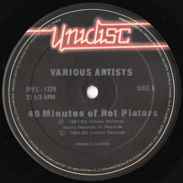 Tantra / Various - Hills Of Kat Mandu / 40 Minutes Of Hot Platers | Unidisc (SPEC-1229) - 2 Tantra / Various - Hills Of Kat Mandu / 40 Minutes Of Hot Platers | Unidisc (SPEC-1229) - 2
