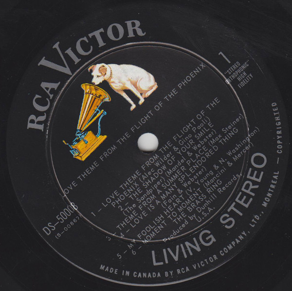 The Brass Ring - Love Theme From The Flight Of The Phoenix | RCA Victor (DS-50008) - 2