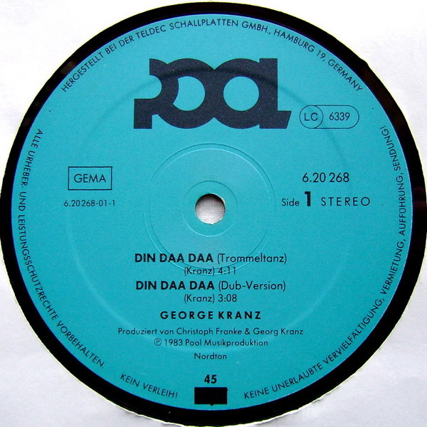 Din Daa Daa (Trommeltanz + Dub Version)