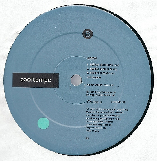 Adeva - Respect | Cooltempo (COOLXR 179) - 4 Adeva - Respect | Cooltempo (COOLXR 179) - 4