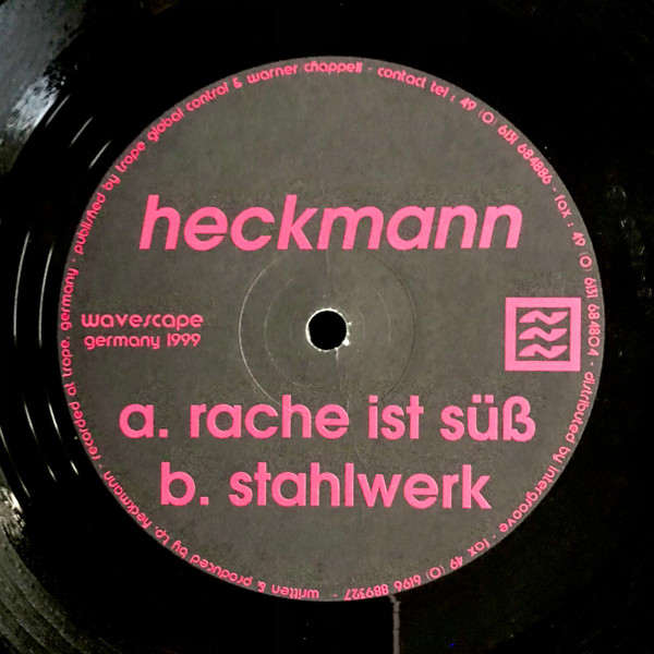 Thomas P. Heckmann - Rache Ist Süß | Wavescape (ws 1203)