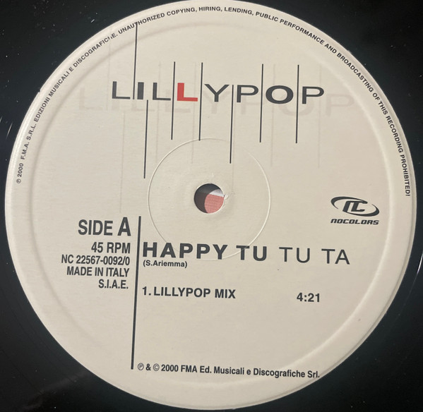 Lillypop - Happy Tu Tu Ta | No Colors (NC 22567-0093/0) - 3