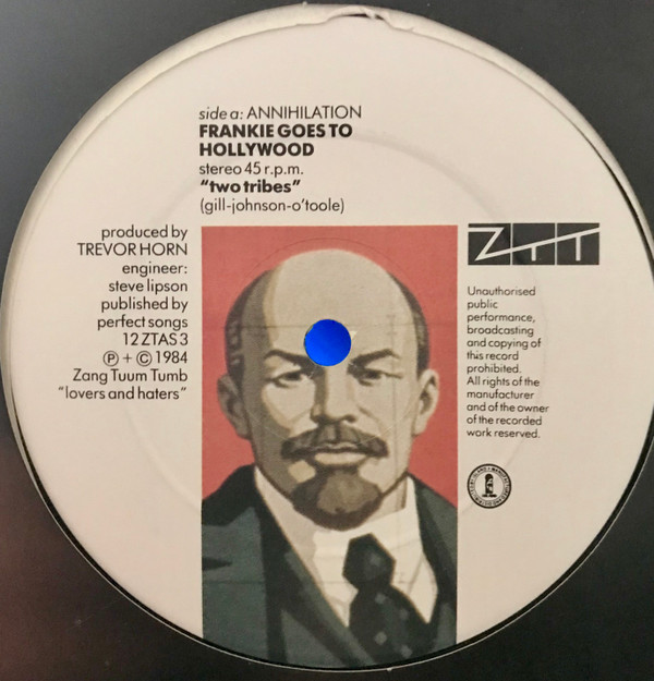 Frankie Goes To Hollywood - Two Tribes | ZTT (12 ZTAS 3) - main Frankie Goes To Hollywood - Two Tribes | ZTT (12 ZTAS 3) - main