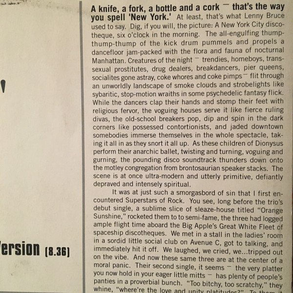 Superstars Of Rock - Up All Night (Won't Make The Gym) | Stress Records (12 STR 72) - 3 Superstars Of Rock - Up All Night (Won't Make The Gym) | Stress Records (12 STR 72) - 3