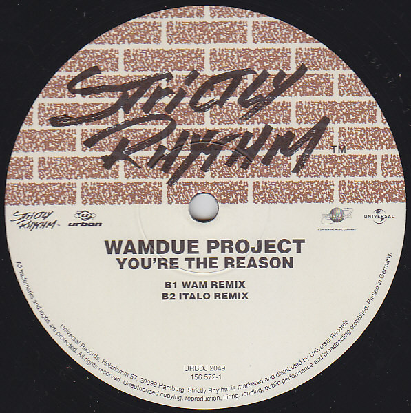 Wamdue Project - You're The Reason | Strictly Rhythm (URBDJ 2049) - 2 Wamdue Project - You're The Reason | Strictly Rhythm (URBDJ 2049) - 2