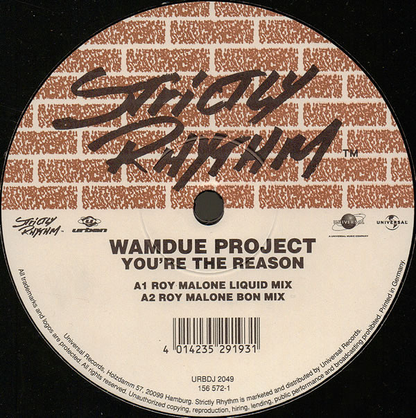 Wamdue Project - You're The Reason | Strictly Rhythm (URBDJ 2049) - main Wamdue Project - You're The Reason | Strictly Rhythm (URBDJ 2049) - main