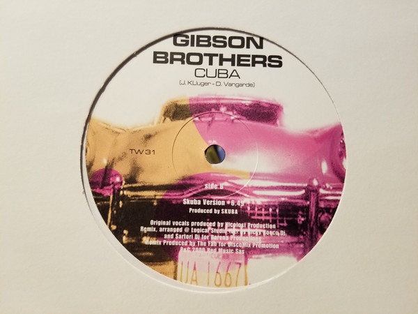 Gibson Brothers - Cuba | 24 Records (TW 31) - main Gibson Brothers - Cuba | 24 Records (TW 31) - main