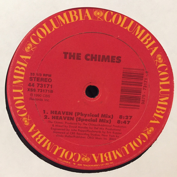 The Chimes - Heaven | Columbia (44 73171) - 4 The Chimes - Heaven | Columbia (44 73171) - 4
