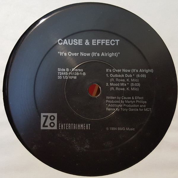 Cause & Effect - It's Over Now (It's Alright) | Zoo Entertainment (72445 14138 1) - 3