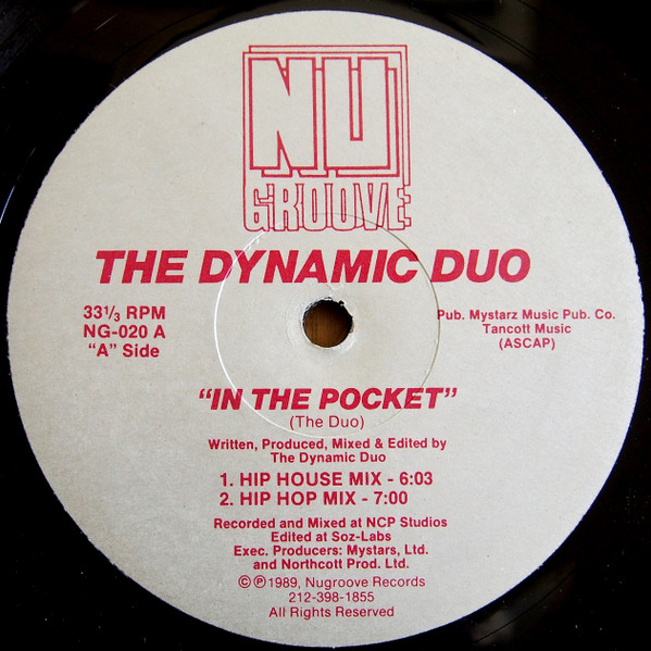 The Dynamic Duo - In The Pocket | Nu Groove Records (NG-020)