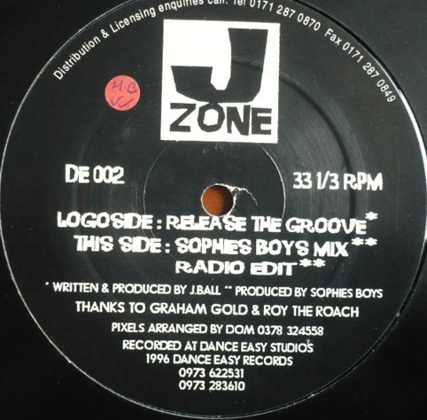 J Zone - Release The Groove | Dance Easy Records (DE 002)