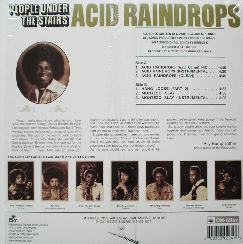 People Under The Stairs - Acid Raindrops | OM Records (OM 124 SV) - 2 People Under The Stairs - Acid Raindrops | OM Records (OM 124 SV) - 2