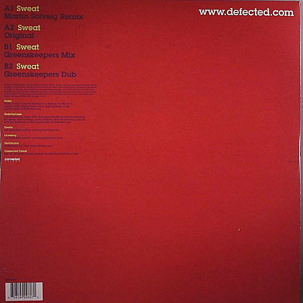 Trickski - Sweat | Defected (DFTD177) - 2 Trickski - Sweat | Defected (DFTD177) - 2
