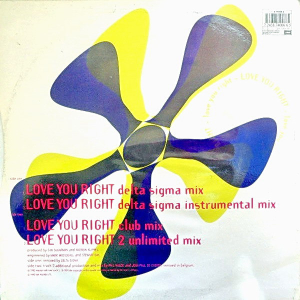 Euphoria - Love You Right | EMI (12EM 247) - 2