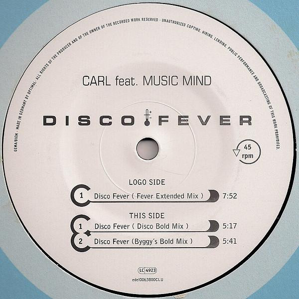 Carl  &  Music Mind - Disco Fever | Club Tools (edel0063800CLU)