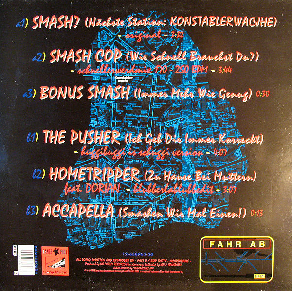 Smash? Featuring Fast H - Smash? Remixes | Dance Pool (DAN 658962 6) - 2