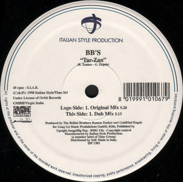BB'S - Tar-Zan | Italian Style Production (ISP 1383)