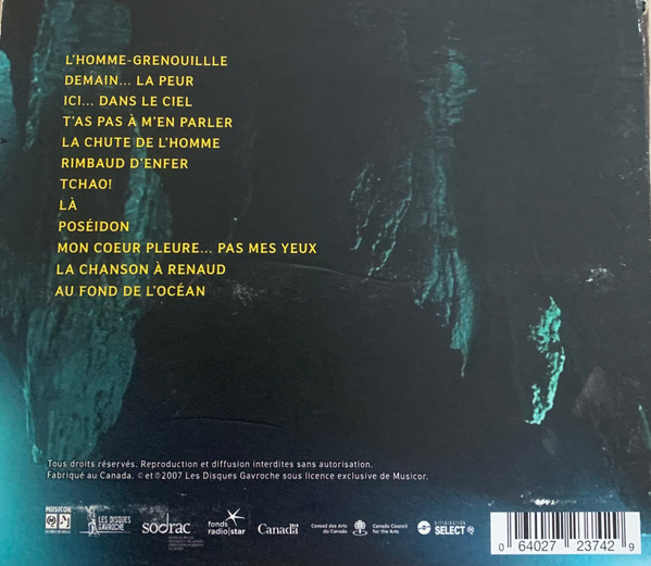 Alexandre Belliard - Demain... La Peur | Musicor (Mqmcd-2374) - 2