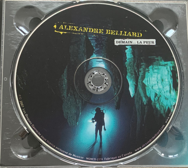 Alexandre Belliard - Demain... La Peur | Musicor (Mqmcd-2374) - 3