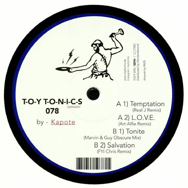 Kapote - Remix EP | Toy Tonics (TOYT 078) - 2