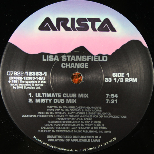 Lisa Stansfield - Change | Arista (07822-12363-1) - 4