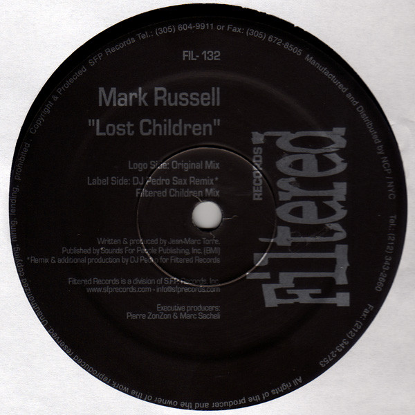 Mark Russell - Lost Children | Filtered Records (FIL-132) - 3 Mark Russell - Lost Children | Filtered Records (FIL-132) - 3