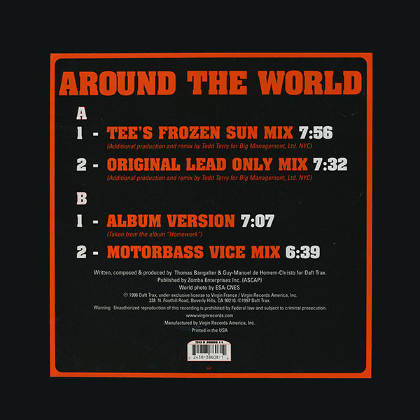 Daft Punk - Around The World | Virgin (7243 8 38608 1 4) - 2