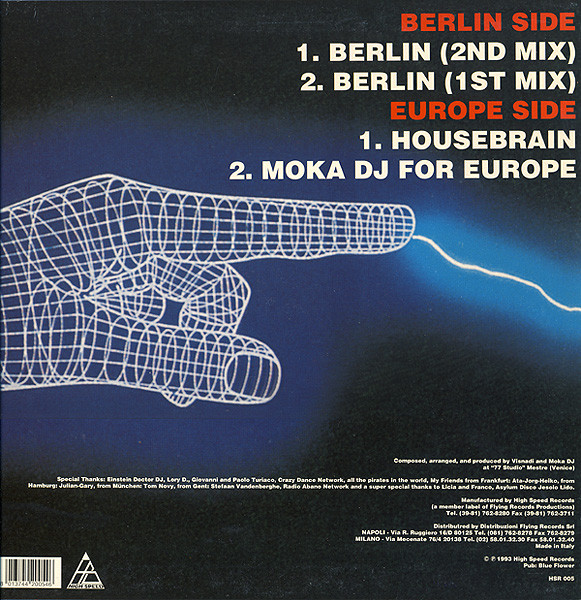 Moka DJ - Moka DJ 4 Europe | High Speed Records (HSR 005) - 2 Moka DJ - Moka DJ 4 Europe | High Speed Records (HSR 005) - 2