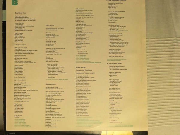 Rickie Lee Jones - The Magazine | Warner Bros. Records (925 117-1) - 4