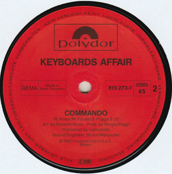 Keyboards Affair - Tubular Bells | Polydor (815 273-1) - 4