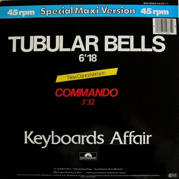 Keyboards Affair - Tubular Bells | Polydor (815 273-1) - 2