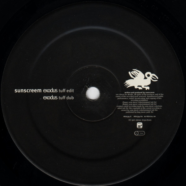 Sunscreem - Exodus | Sony Soho Square (662534 6) - 3 Sunscreem - Exodus | Sony Soho Square (662534 6) - 3