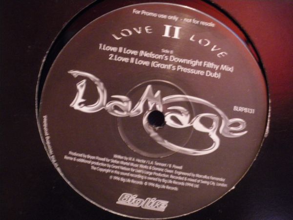 Damage - Love II Love | Big Life (BLRPB131) - 2