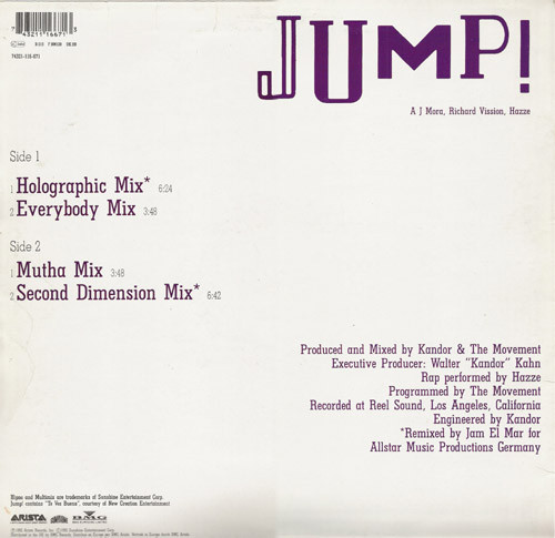 The Movement - Jump! | Arista (74321-116-671) - 2 The Movement - Jump! | Arista (74321-116-671) - 2