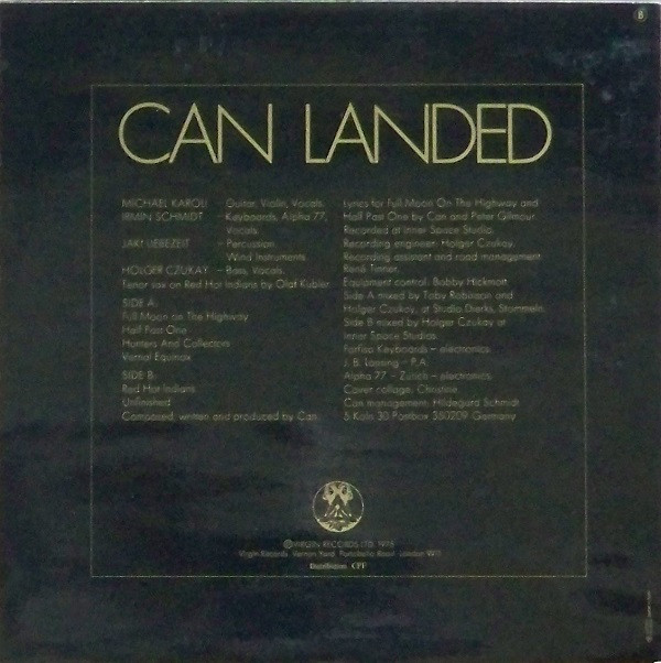 Can - Landed | Virgin (840096) - 2